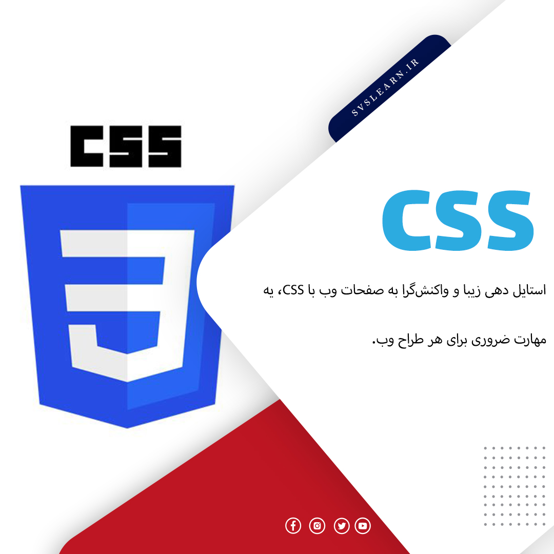آموزش CSS برای طراحی گرافیکی صفحات وب